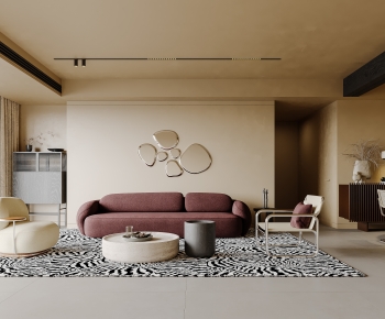 Modern A Living Room-ID:735515125