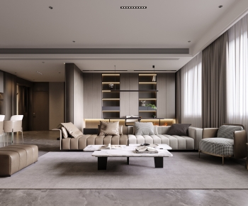 Modern A Living Room-ID:872035033