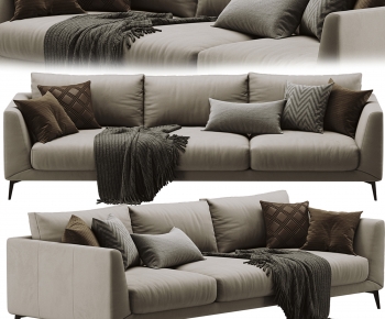 Modern Three-seat Sofa-ID:624213938