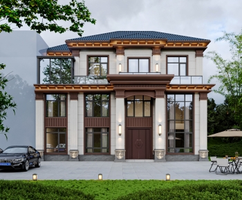 New Chinese Style Detached Villa-ID:361103064