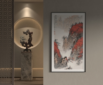 New Chinese Style Painting-ID:462028989