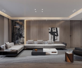 Modern A Living Room-ID:686666013