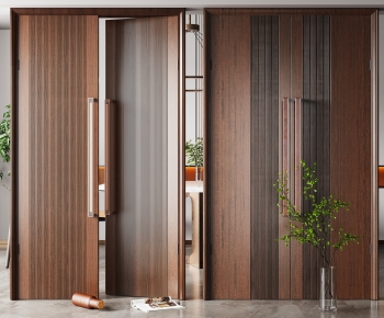 New Chinese Style Entrance Door-ID:338112124