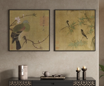 中式中古风装饰挂画-ID:160414938