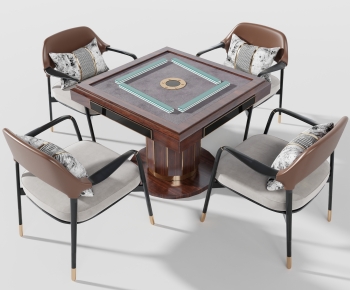 New Chinese Style Mahjong Tables And Chairs-ID:258934026