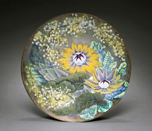 陶瓷器皿盘子青花瓷-ID:986480785