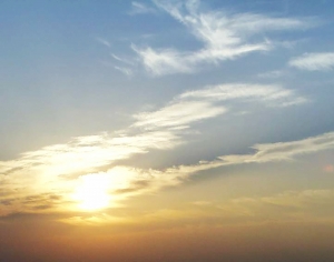 晚霞傍晚外景-ID:356107958