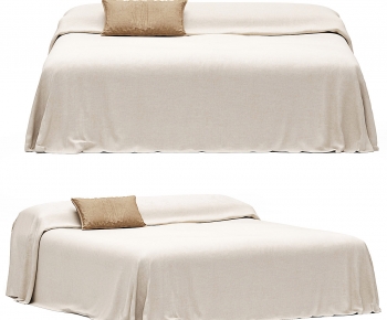 Modern Double Bed-ID:549382935