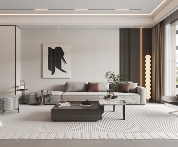 Modern A Living Room-ID:582287072