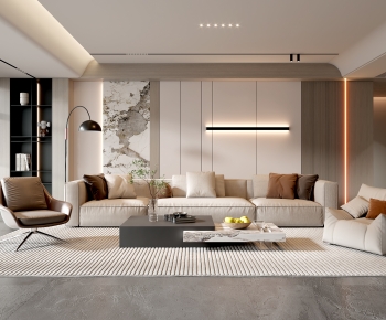 Modern A Living Room-ID:285510064