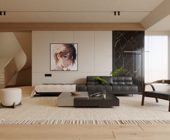 Modern A Living Room-ID:126020979