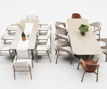 New Chinese Style Dining Table And Chairs-ID:668195965