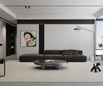 Modern A Living Room-ID:819900045