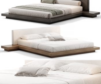 Modern Double Bed-ID:850825073