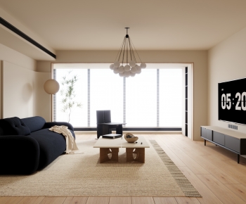 Modern A Living Room-ID:924700982