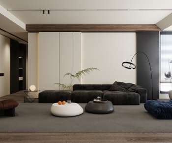 Modern A Living Room-ID:859118942