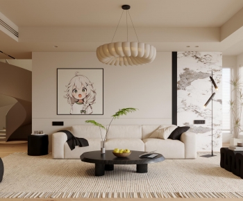 Modern A Living Room-ID:286277061