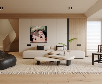Modern A Living Room-ID:950886012