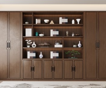 New Chinese Style Bookcase-ID:498717078