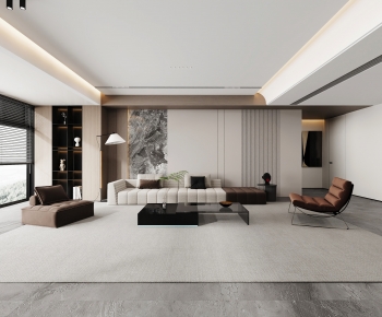 Modern A Living Room-ID:987010962