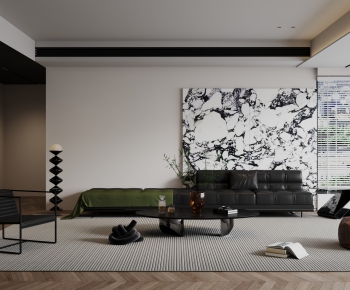 Modern A Living Room-ID:608863125