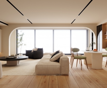 Modern A Living Room-ID:281646014