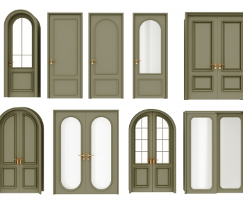 French Style Double Door-ID:729079212
