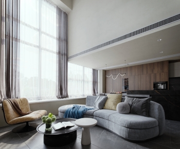 Modern A Living Room-ID:850261932
