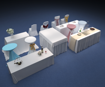 Modern Dining Table And Chairs-ID:608481887