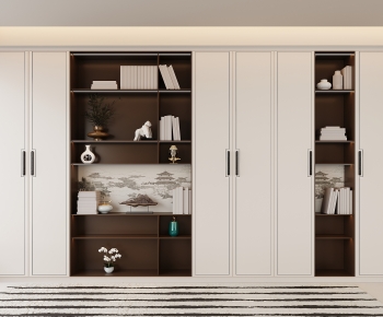 New Chinese Style Bookcase-ID:778079029