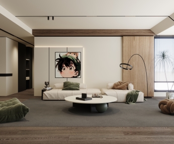 Modern A Living Room-ID:888293984