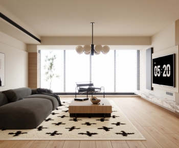Modern A Living Room-ID:509263041