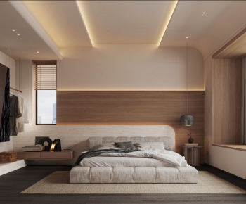 Wabi-sabi Style Bedroom-ID:359827048