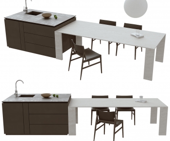 Modern Dining Table And Chairs-ID:983943949
