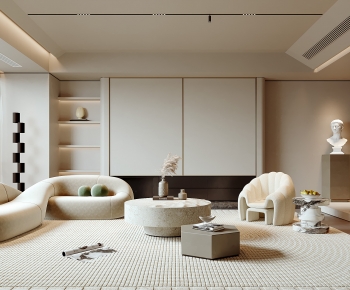 Wabi-sabi Style A Living Room-ID:525913959
