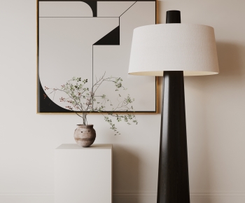 American Style Wabi-sabi Style Floor Lamp-ID:110888966