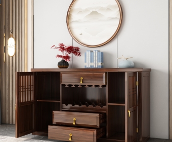 New Chinese Style Sideboard-ID:469129098
