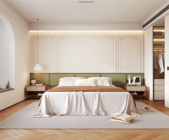 French Style Bedroom-ID:389878994