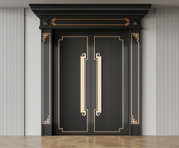 New Chinese Style Chinese Style Double Door-ID:861016991