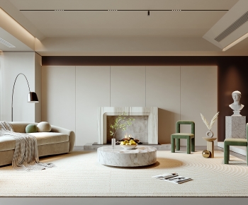 Wabi-sabi Style A Living Room-ID:791338922
