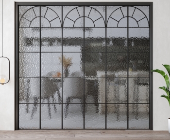 French Style Sliding Door-ID:121400498