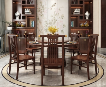 New Chinese Style Dining Room-ID:926793107