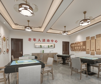 New Chinese Style Community Activity Center-ID:530340912