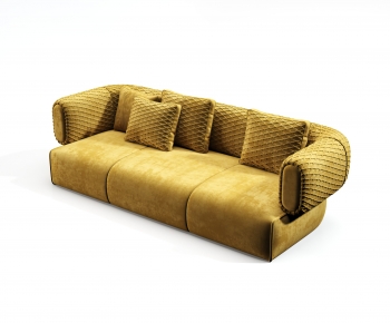 Modern Three-seat Sofa-ID:527884011