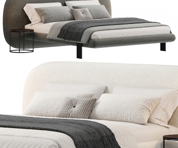 Modern Double Bed-ID:420428049