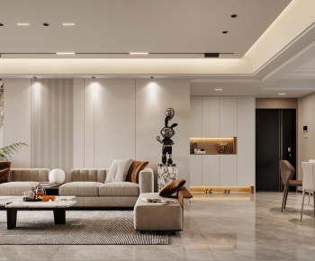 Modern A Living Room-ID:153870116
