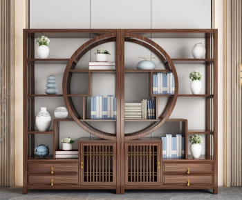 New Chinese Style Antique Rack-ID:812663082