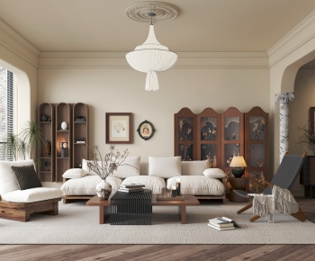 French Style A Living Room-ID:544112927