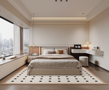 Modern French Style Bedroom-ID:143048051