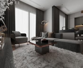 Modern A Living Room-ID:521084079